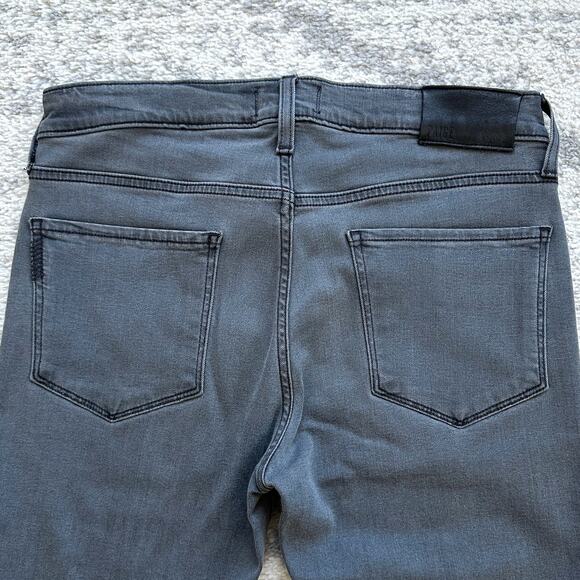 Paige Federal Slim Straight Leg Jeans Burnham Grey 29 x 31 - Picture 5 of 10